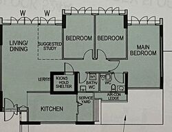 Blk 523D Tampines Greenleaf (Tampines), HDB 5 Rooms #587065301